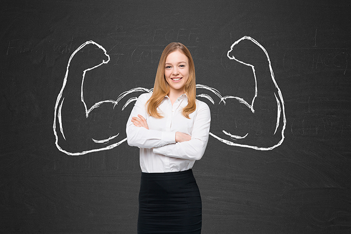 Usted puede sacar fuerza de la debilidad