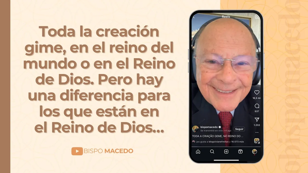 Toda la creación gime. Pero hay una diferencia para los que están en el Reino de Dios…