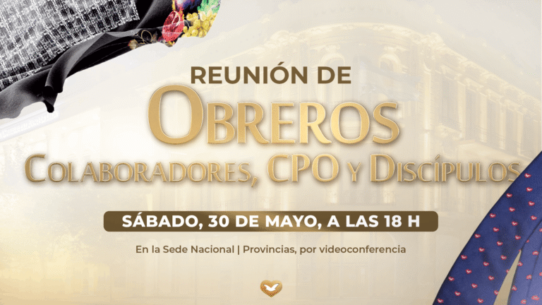 Reunión de Obreros, Colaboradores, CPO y Discípulos