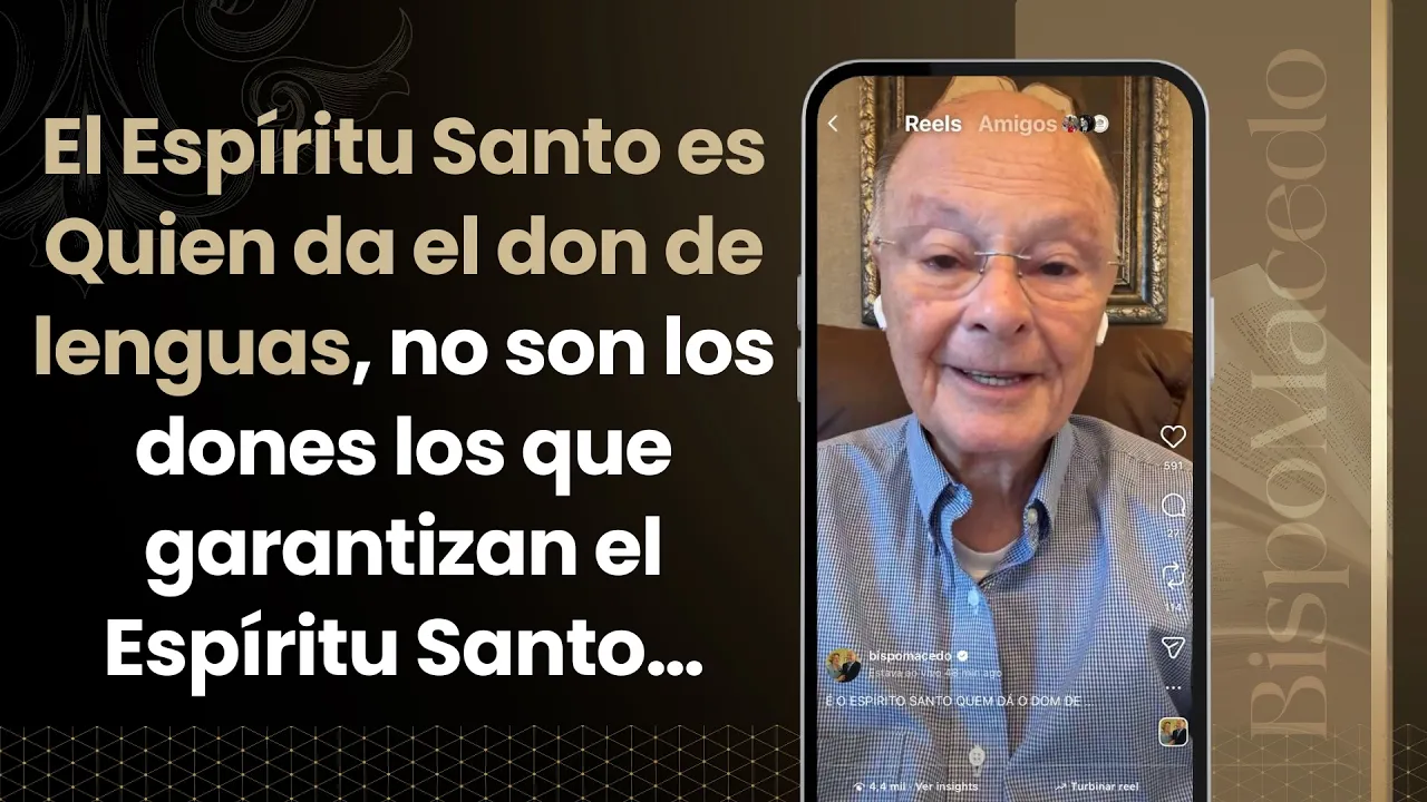 El Espíritu Santo es Quien da el don de lenguas, no son los dones los que garantizan el Espíritu Santo…