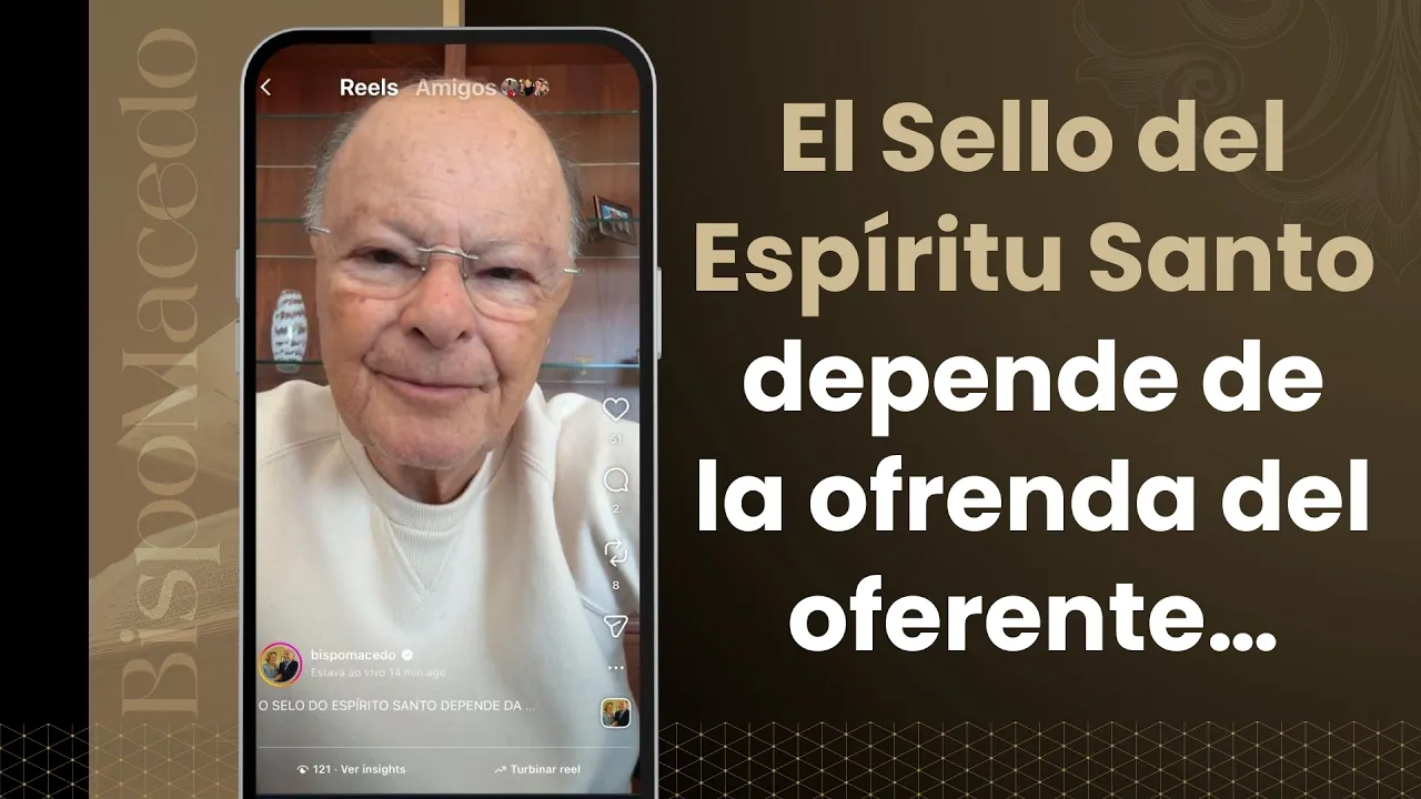 El Sello del Espíritu Santo depende de la ofrenda del oferente…