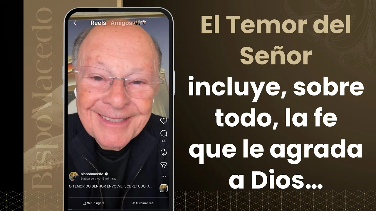 El Temor del Señor incluye, sobre todo, la fe que le agrada a Dios…