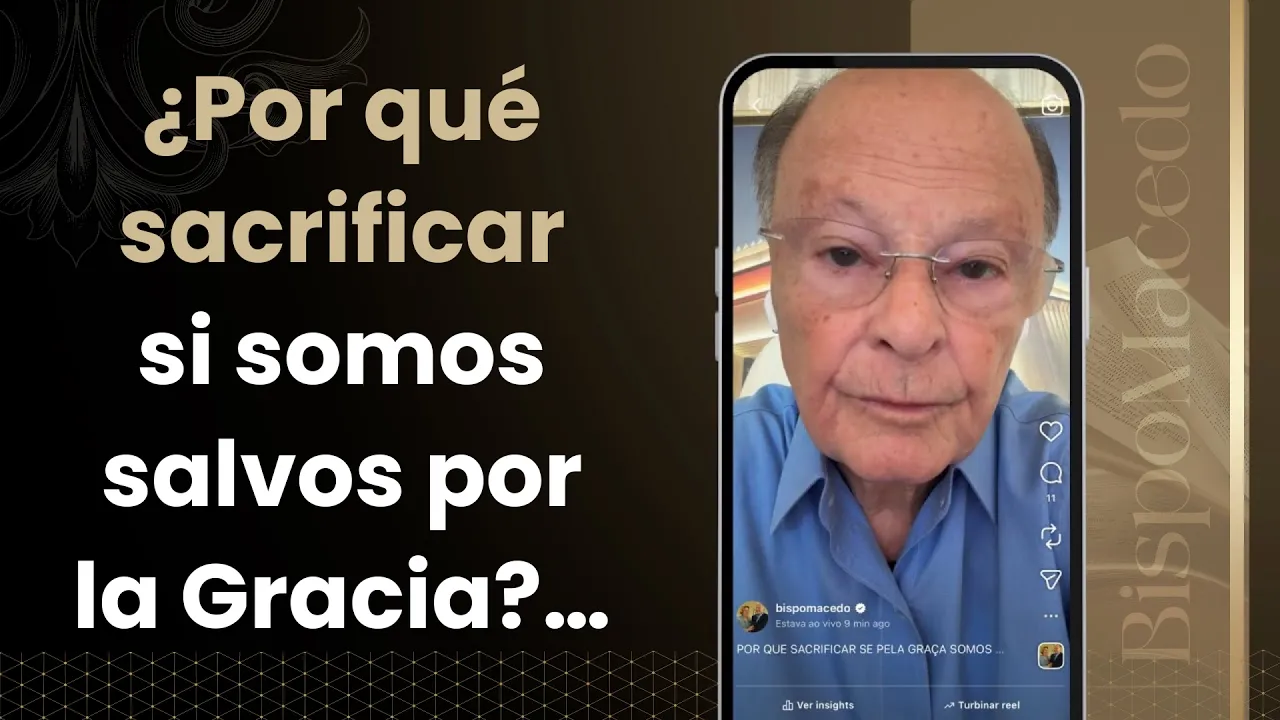 ¿Por qué sacrificar si somos salvos por la Gracia?…