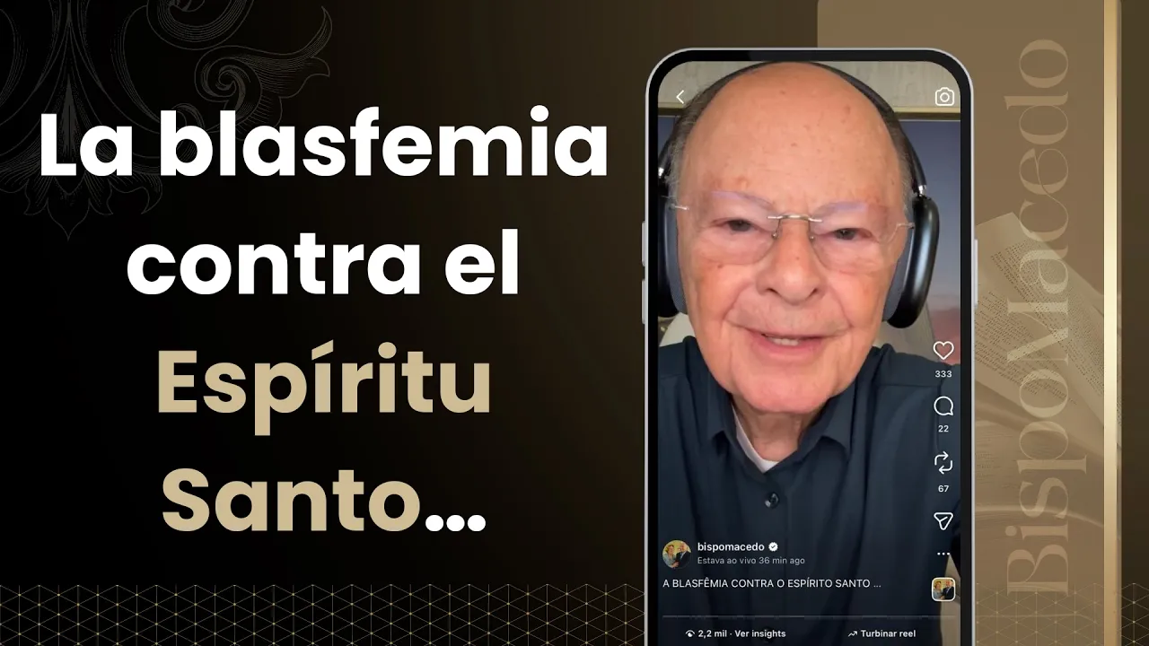La blasfemia contra el Espíritu Santo…