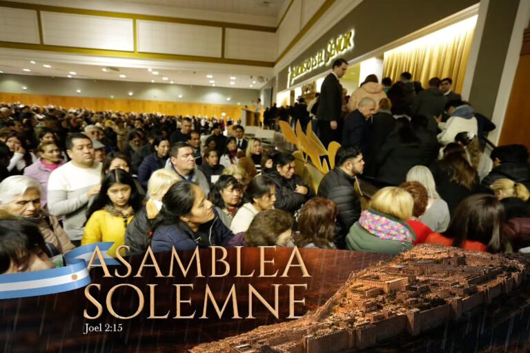 Asamblea Solemne en la Sede Nacional de Argentina